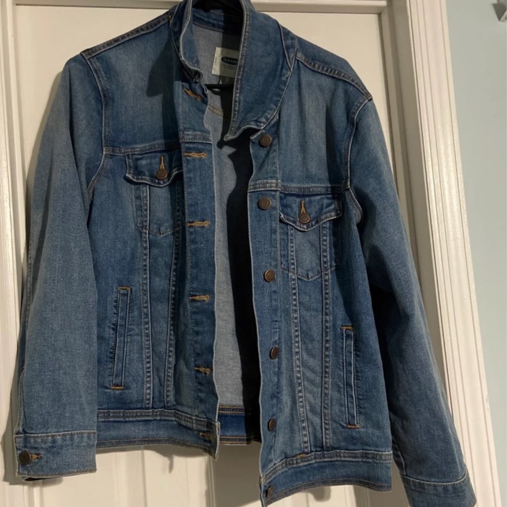 Womens denim jacket xl